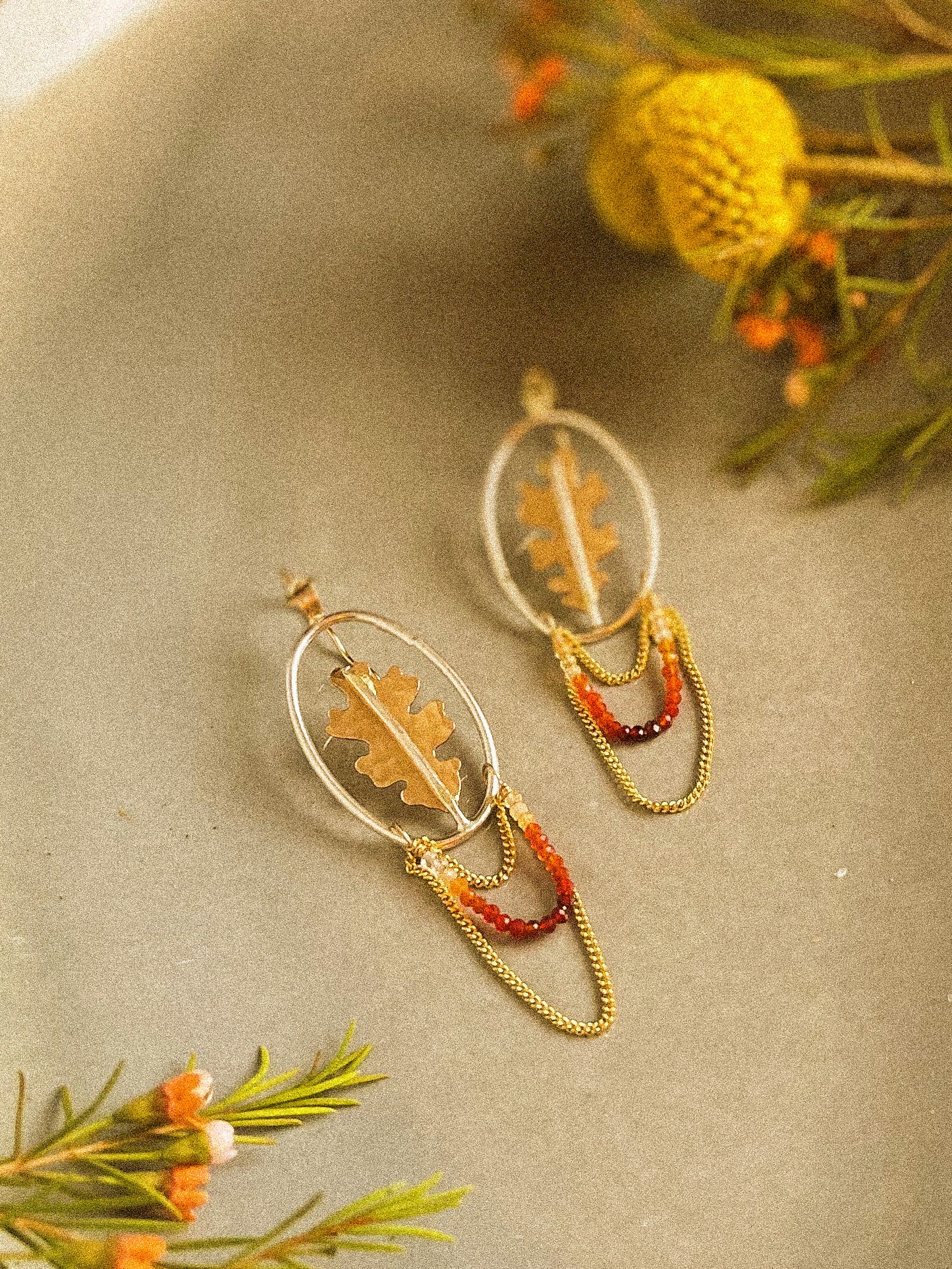 Ombré Oakley hoops