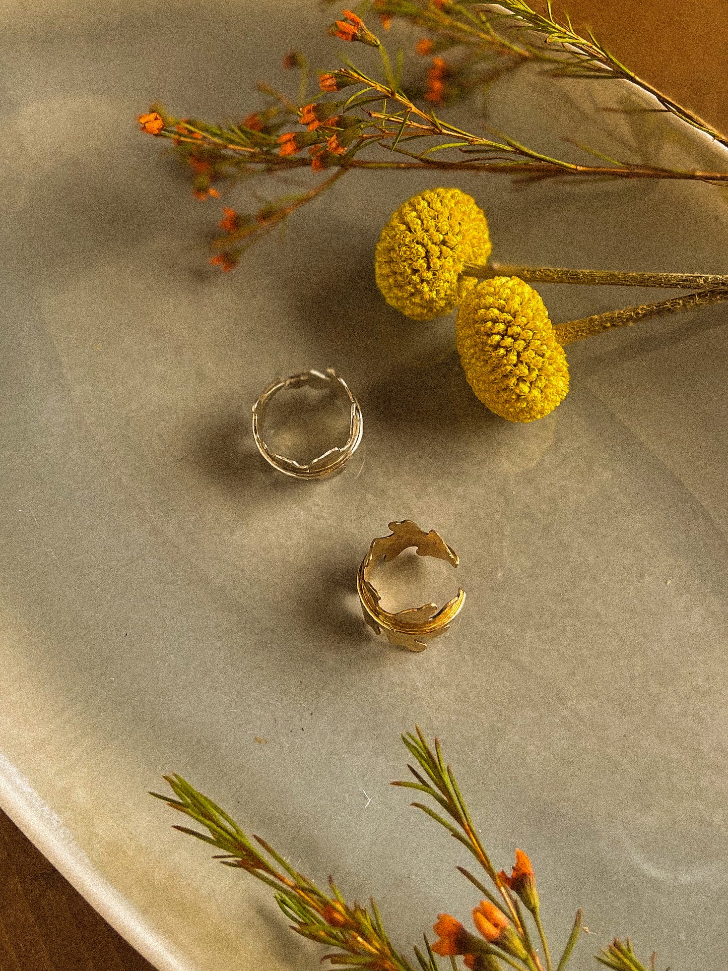 Poisoned oak ring