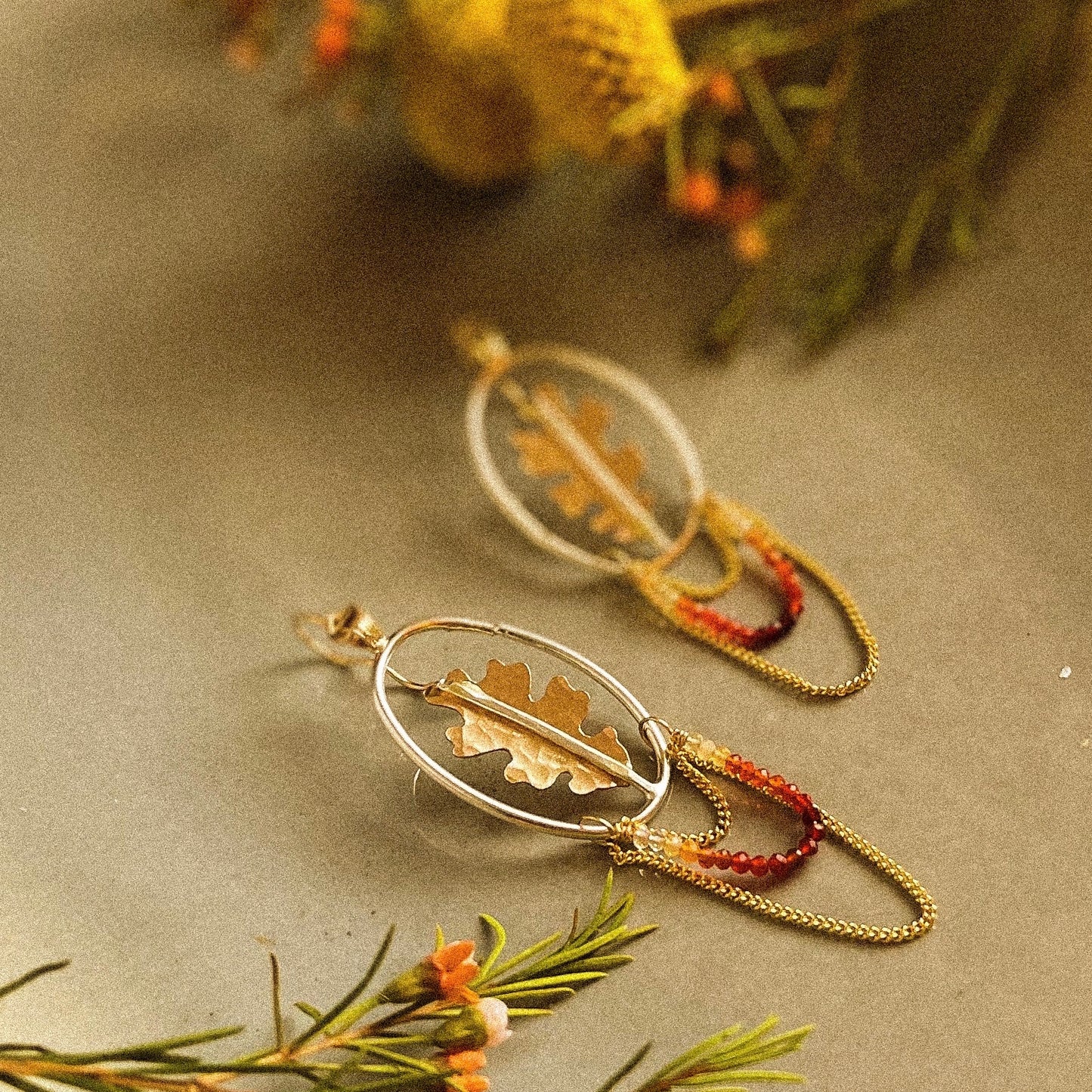 Ombré Oakley hoops