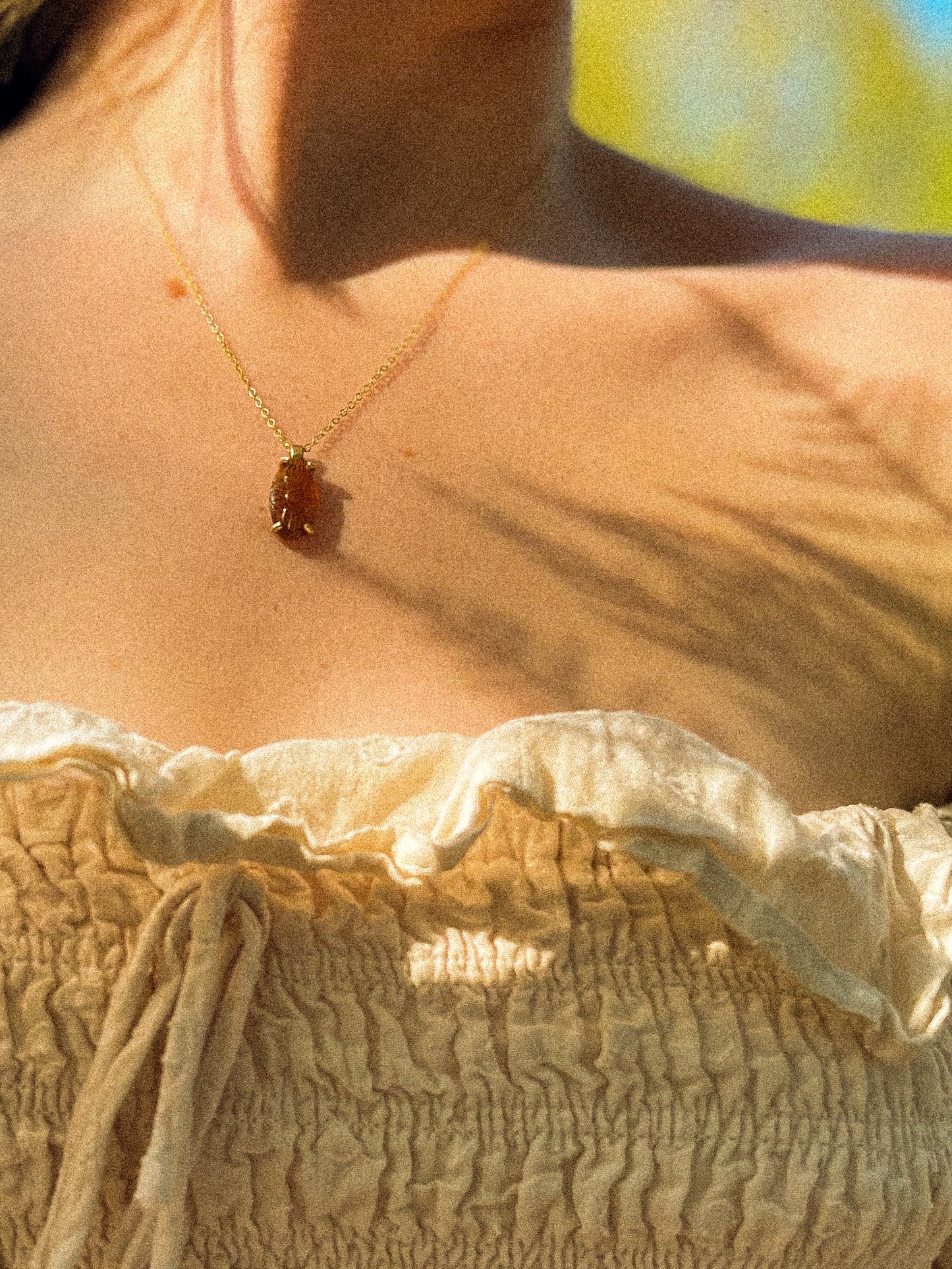 Dahlia necklace