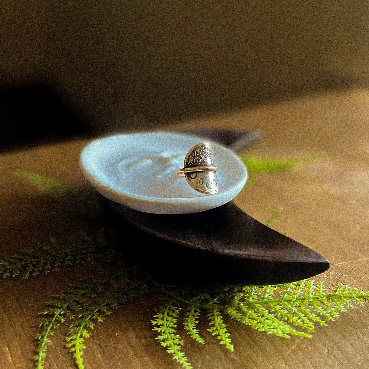Once in a blue moon ring