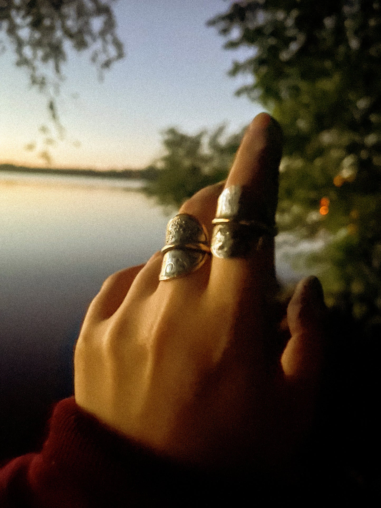 Once in a blue moon ring