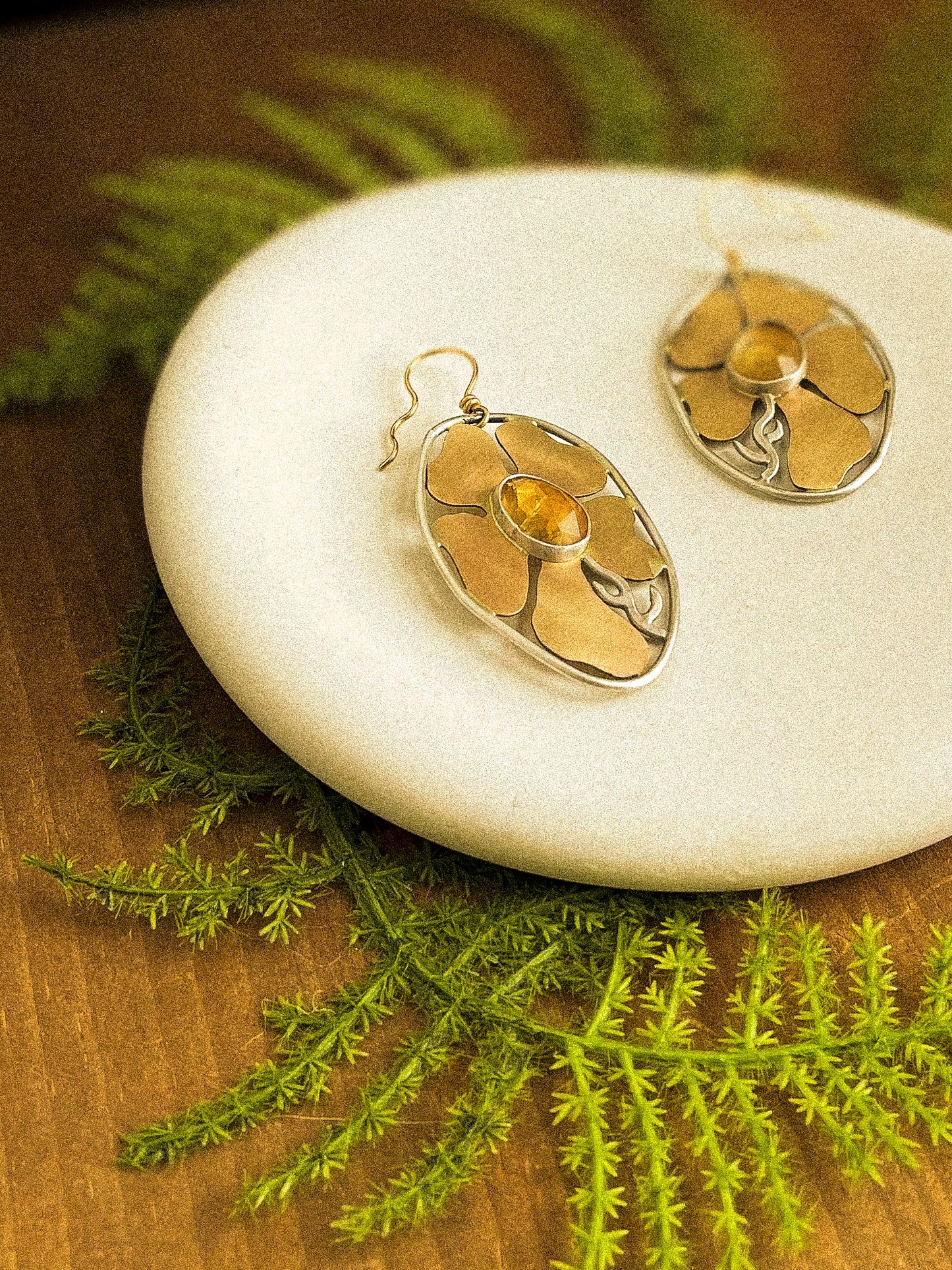 Marigold earrings