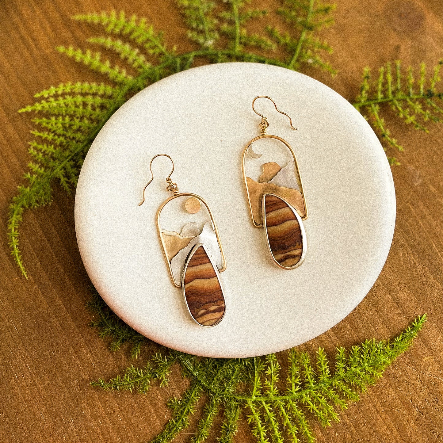 Half Dome Earrings