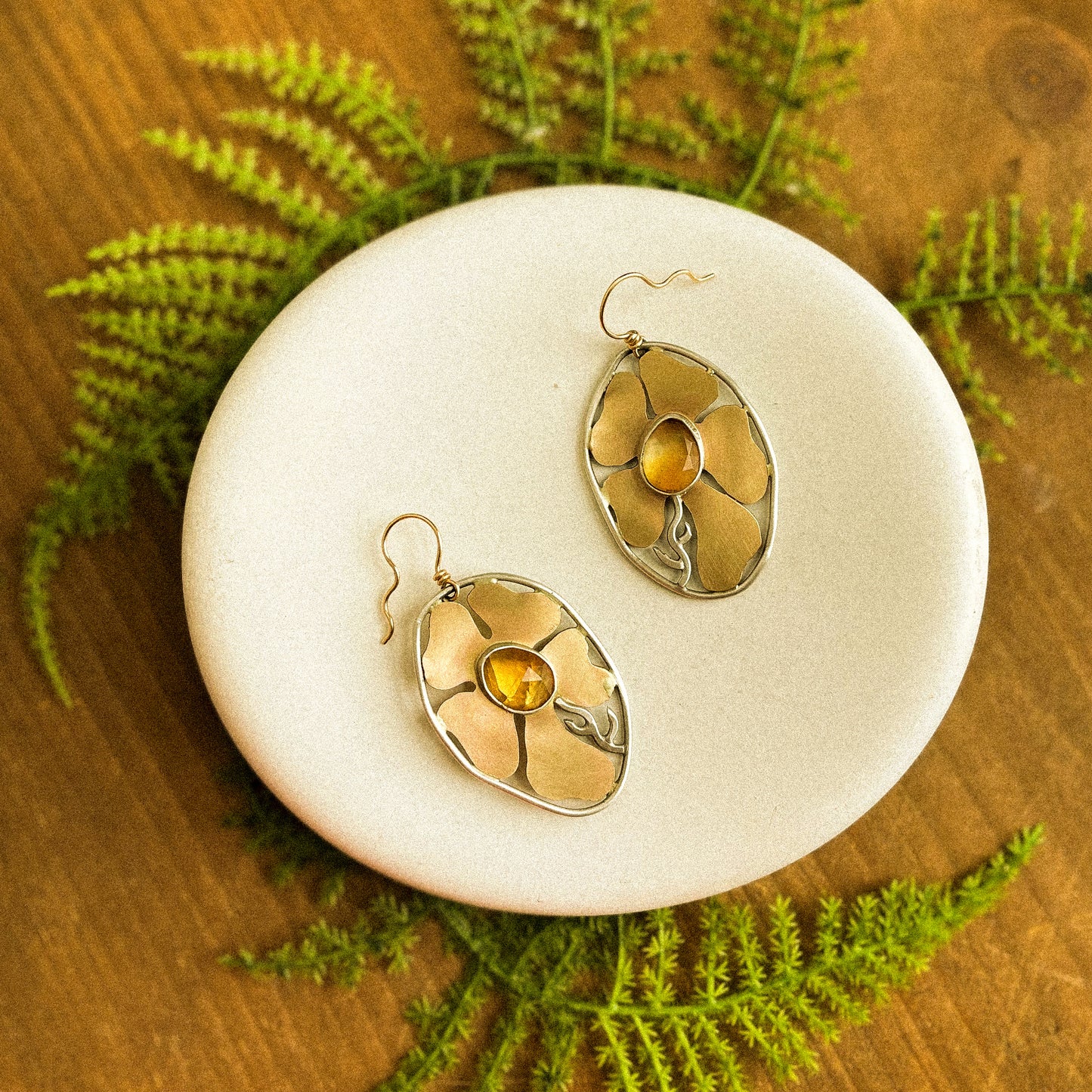 Marigold earrings