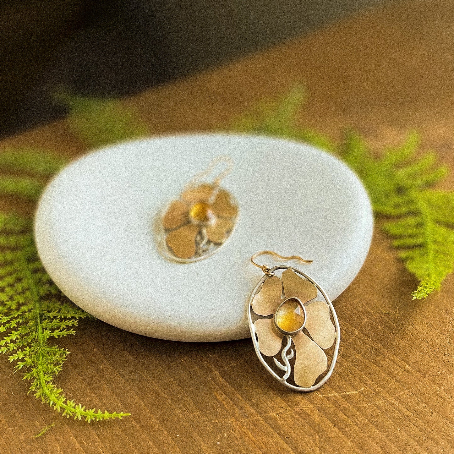 Marigold earrings