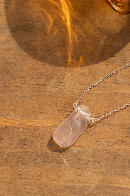 ROSE QUARTZ PENDANT