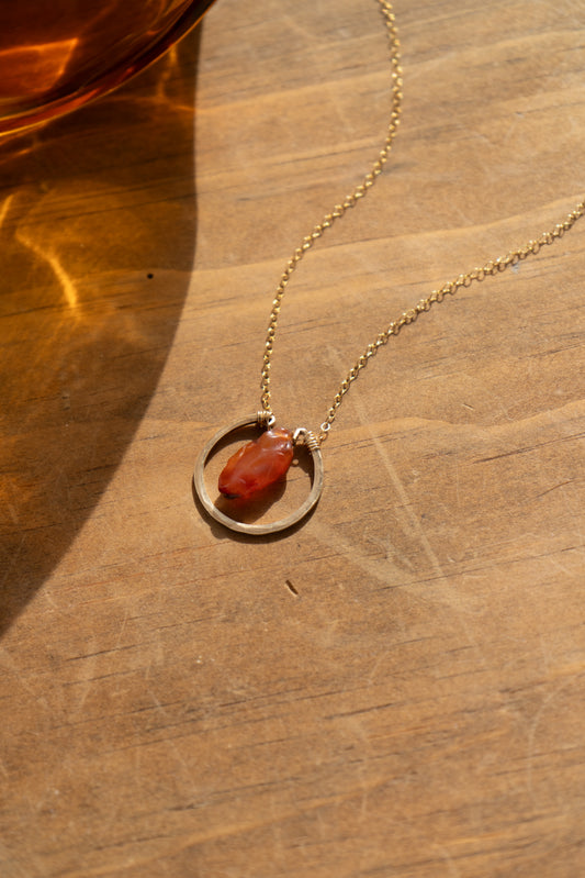 CARNELIAN NECKLACE