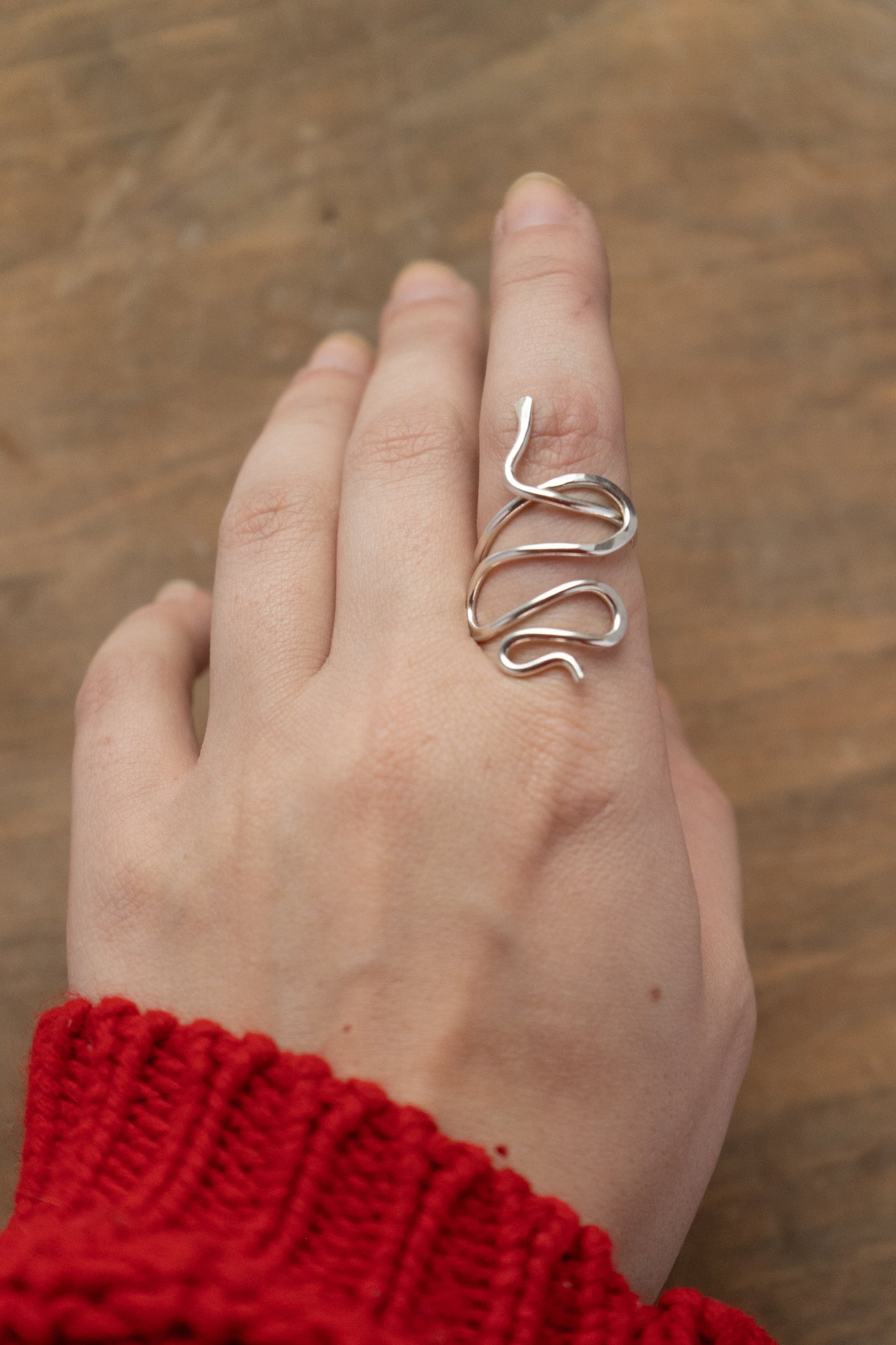 SNAKE COIL RING