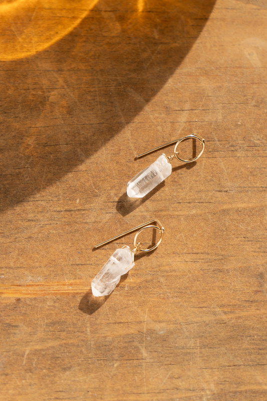 RAW QUARTZ DROPS