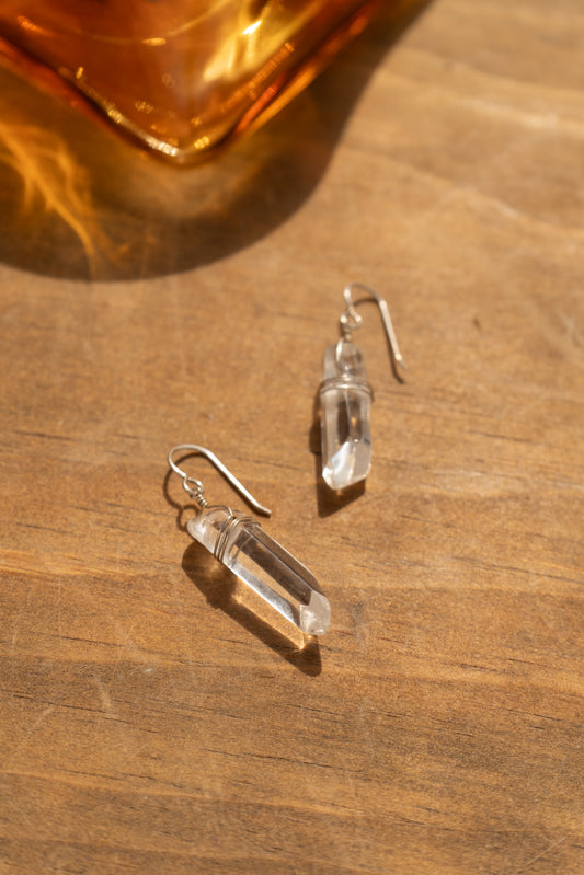 CLEAR QUARTZ DROPS