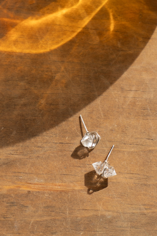 LARGE HERKIMER STUDS