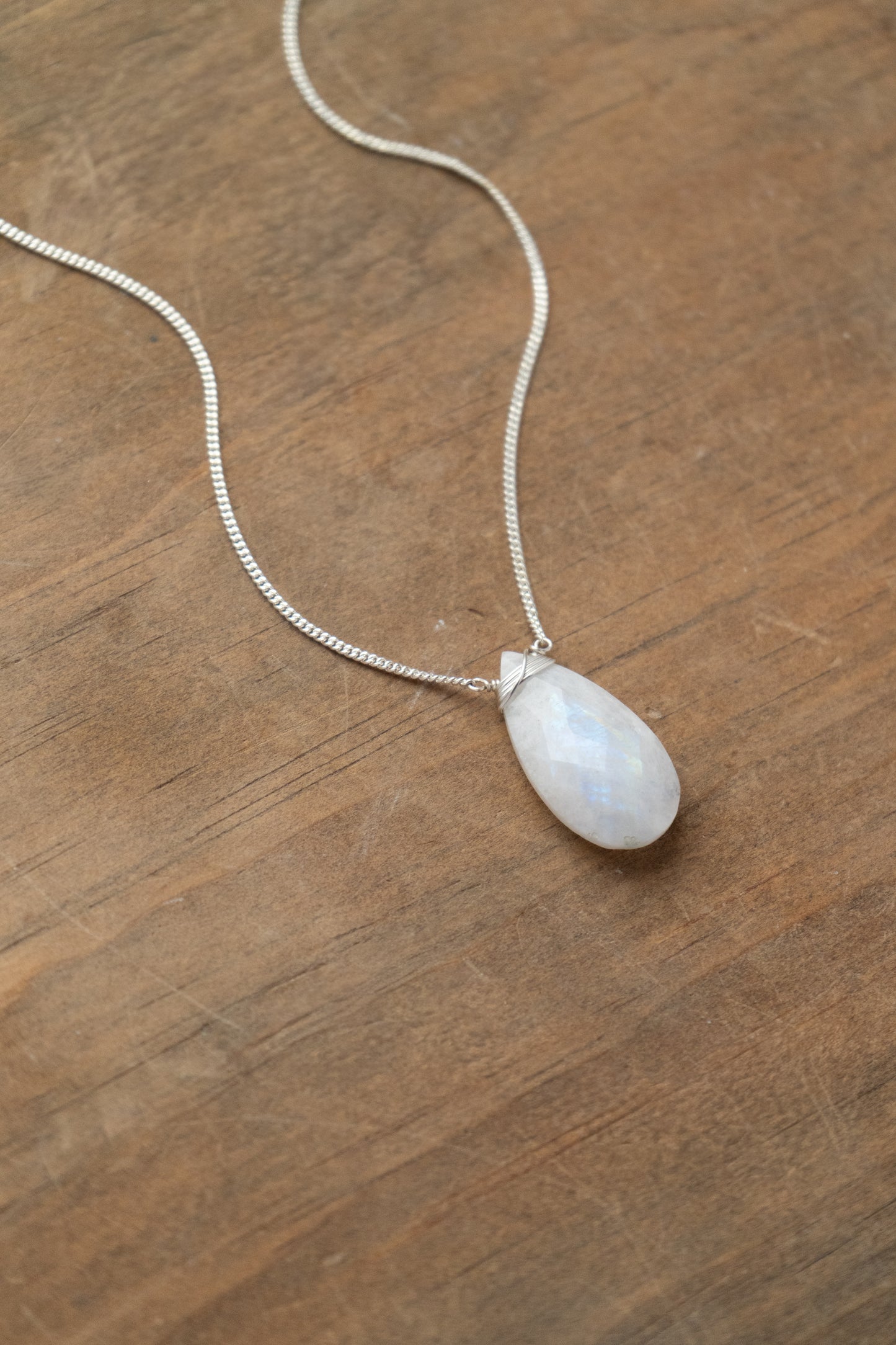 LARGE MOONSTONE PENDANT