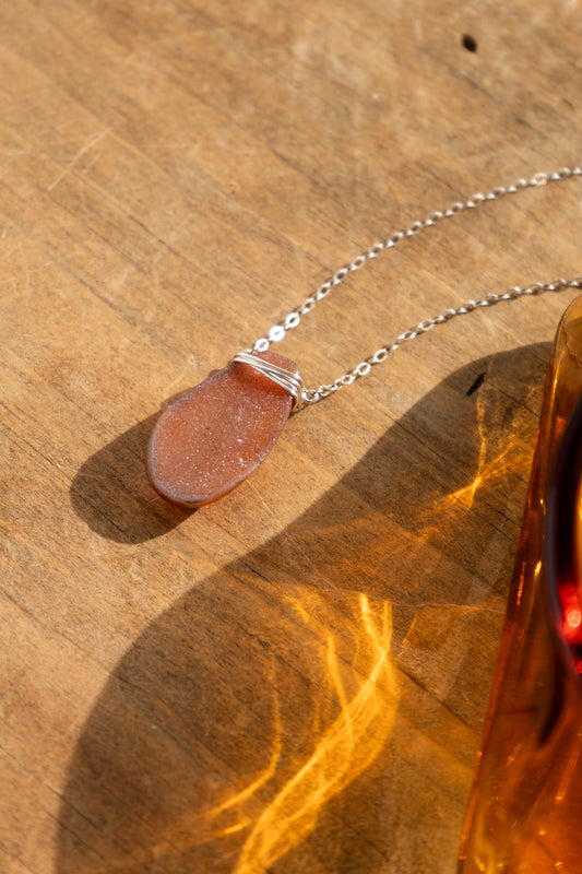 DRUZY CARNELIAN NECKLACE