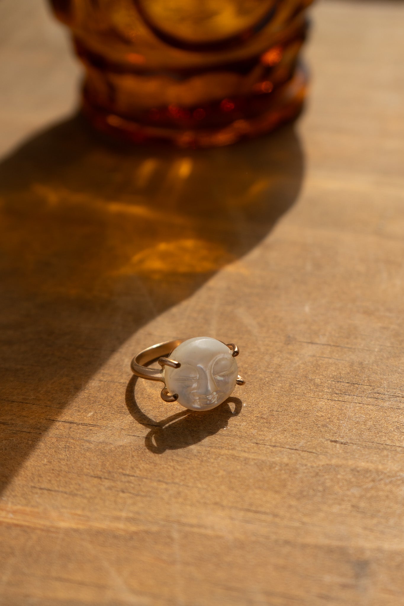 WOMAN IN THE MOON RING