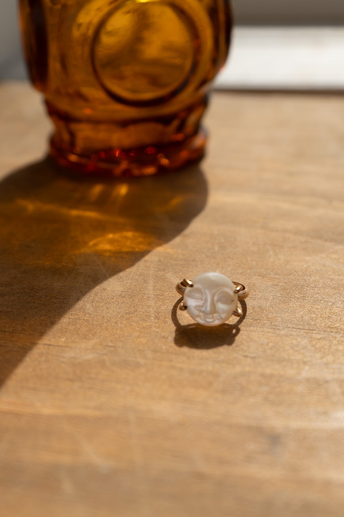 WOMAN IN THE MOON RING