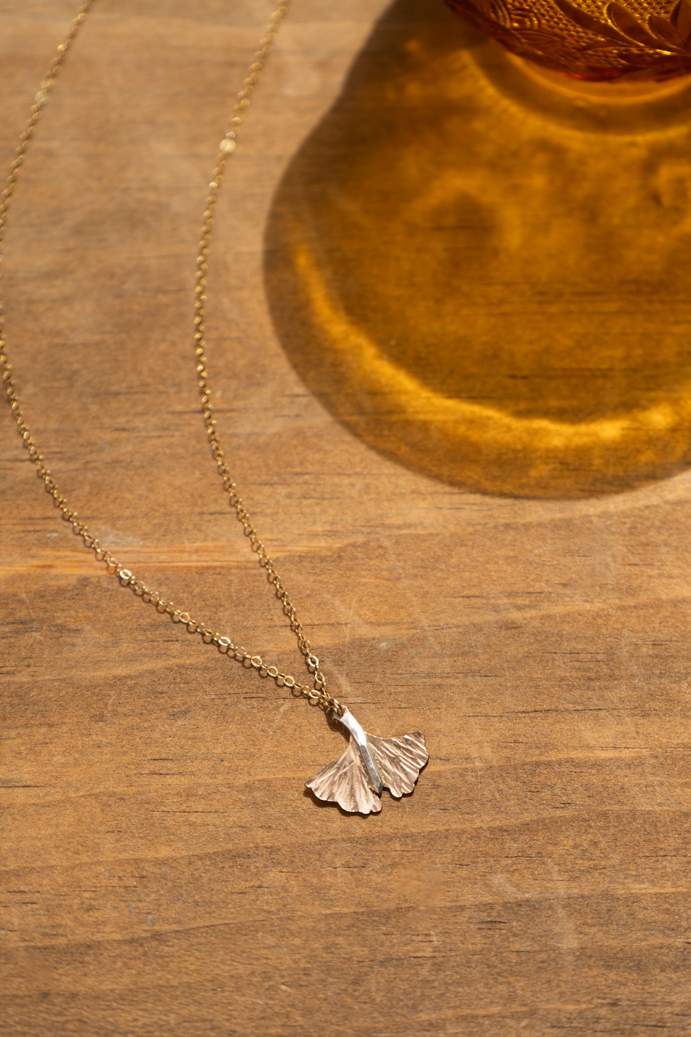 GINKGO NECKLACE